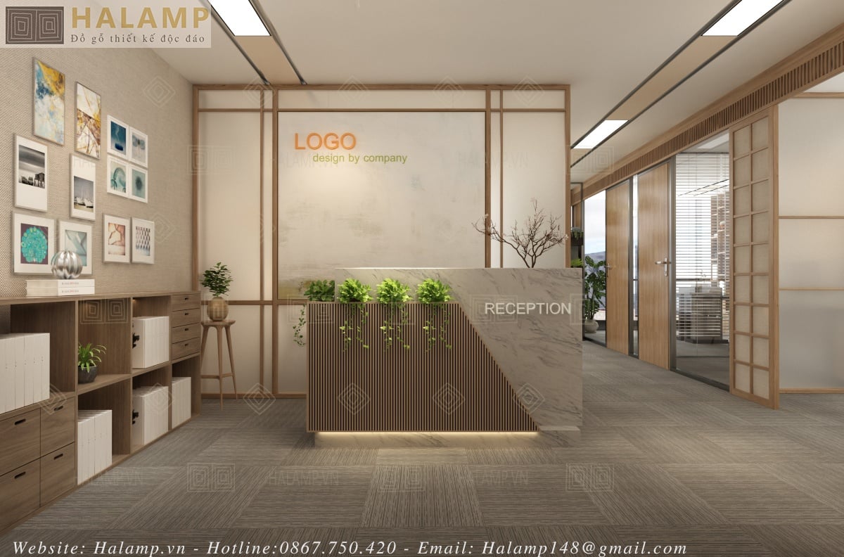 Thiết kế nội thất văn phòng phong cách Nhật tại Việt Nam