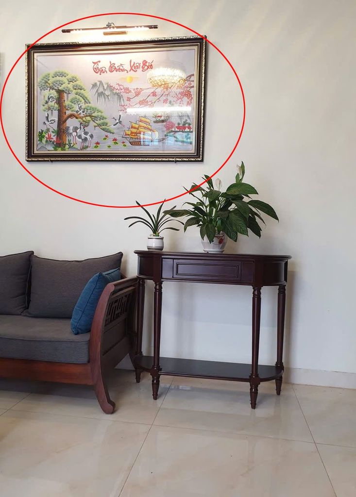 KÍCH THƯỚC TRANH TREO PHÒNG KHÁCH