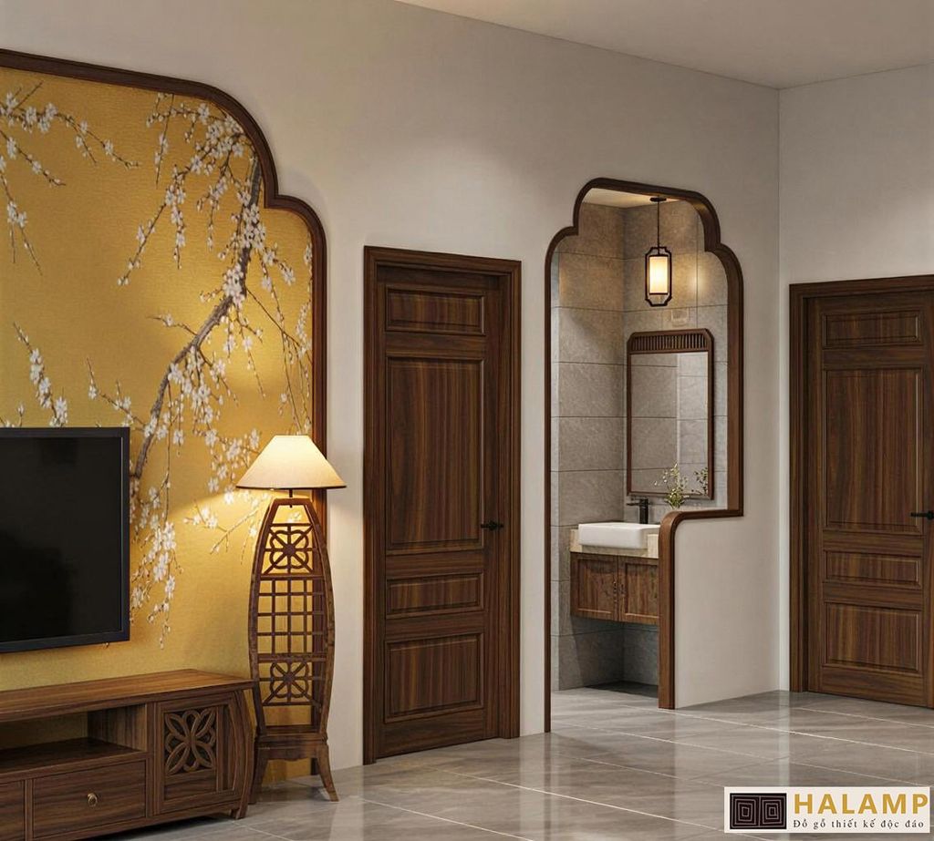 Nội thất indochine phù hợp nhà vườn
