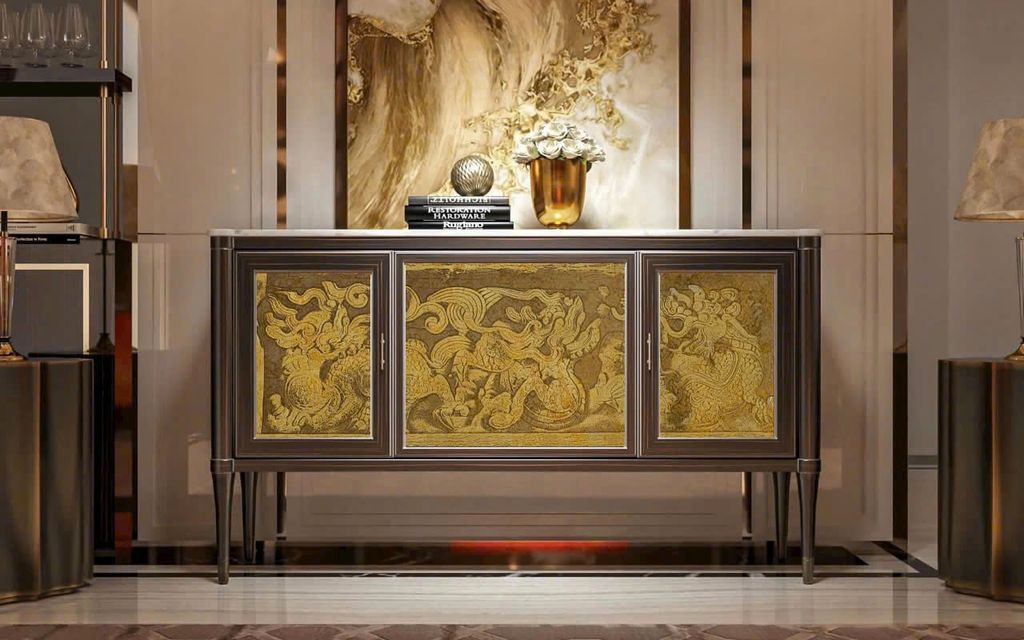 Nghệ Thuật Sơn Mài Trong Nội Thất Indochine