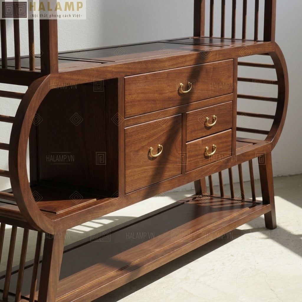 Chi tiết tủ console Grand Bois