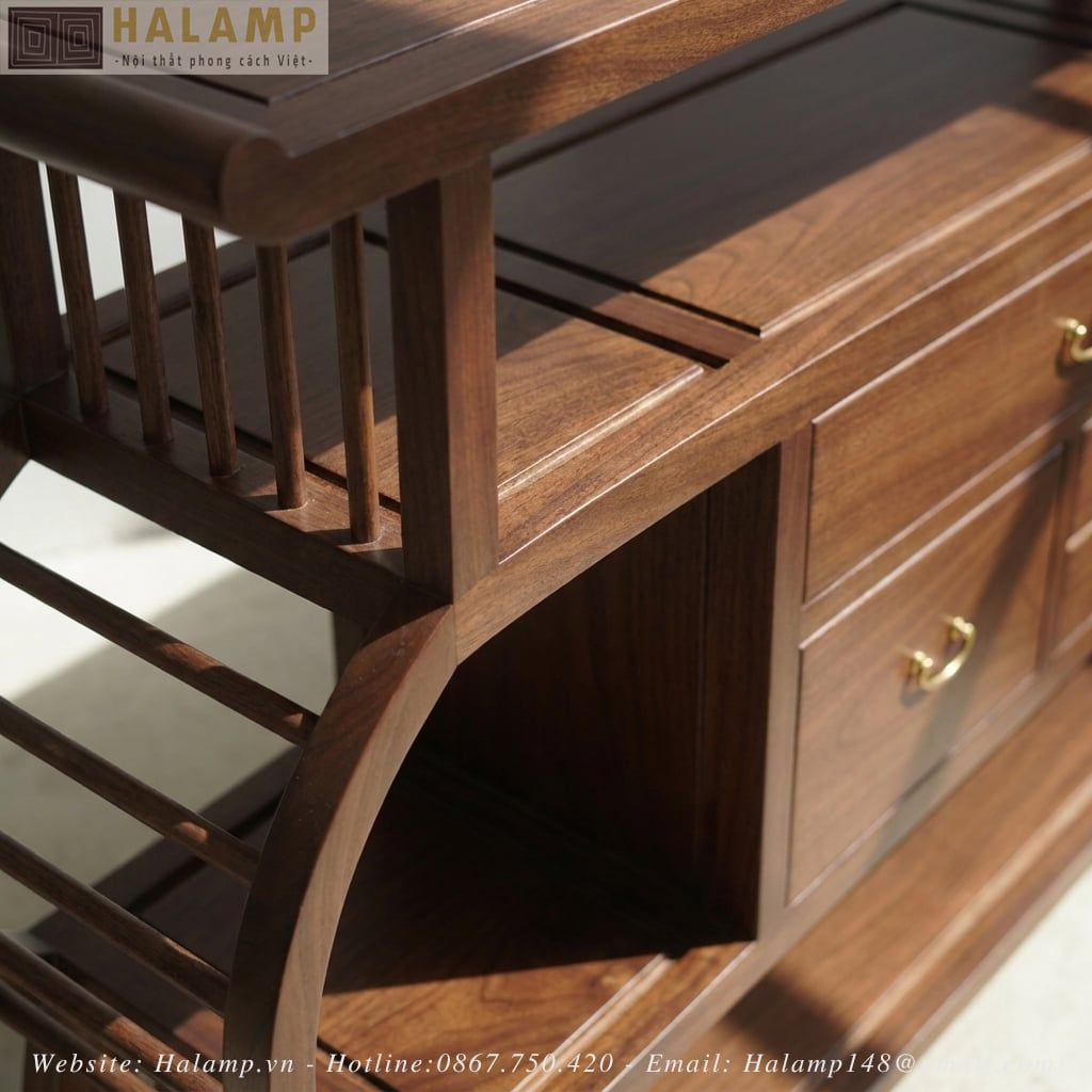Chi tiết tủ console Grand Bois
