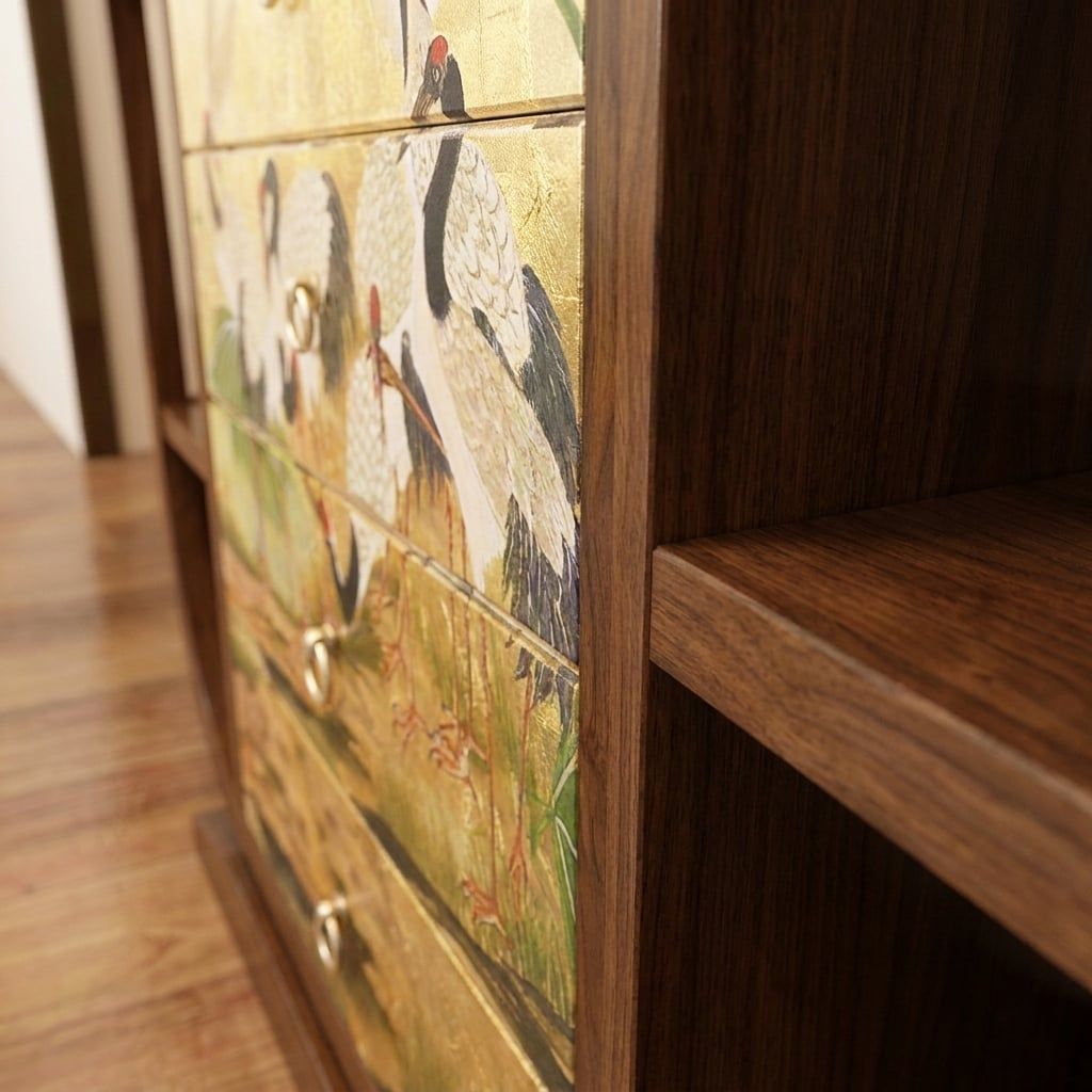 Chi tiết bàn console phong cách Việt