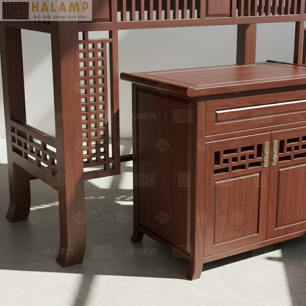 Chi tiết mẫu bàn thờ nội thất grandbois