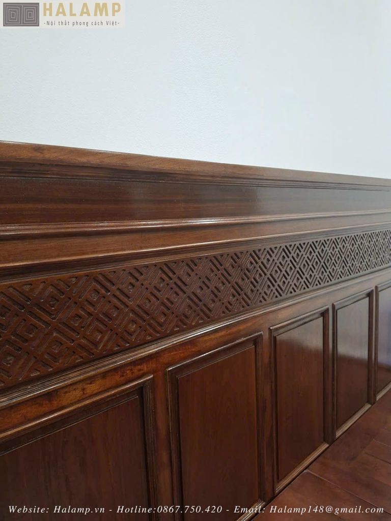 Mẫu giường indochine sang trọng