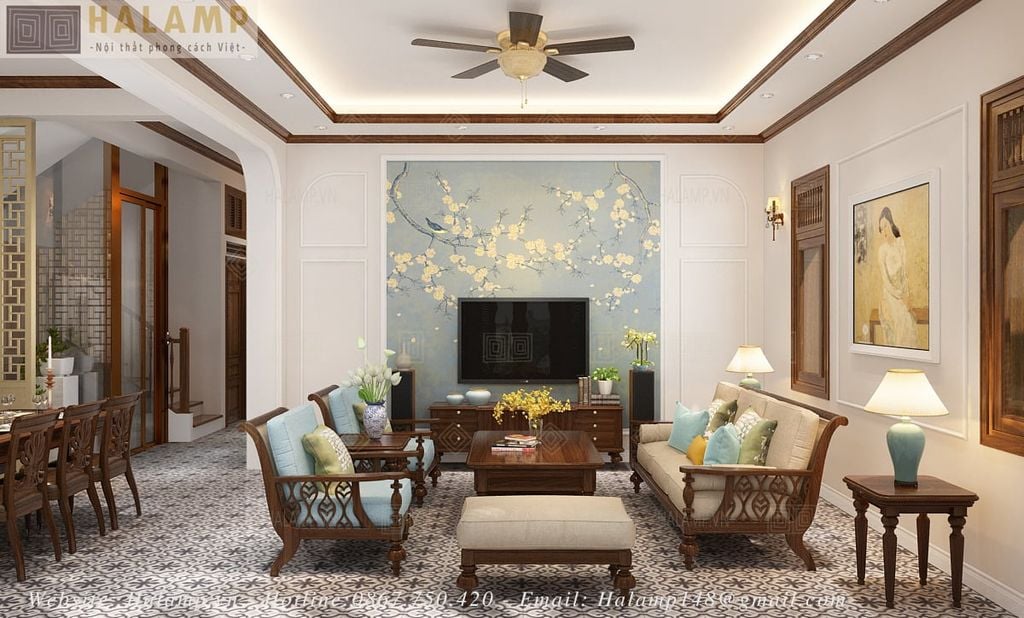 nhà phố ở quê của Nội