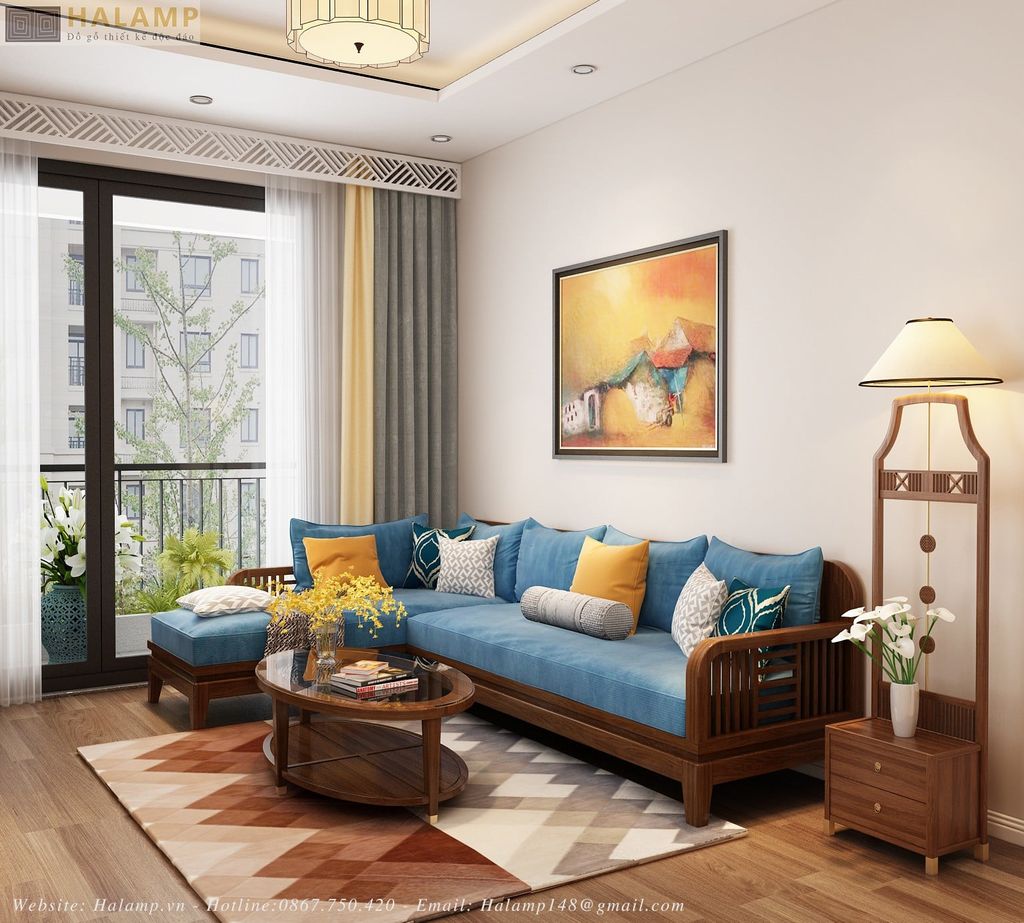 Sofa góc cho phòng khách chung cư nhỏ