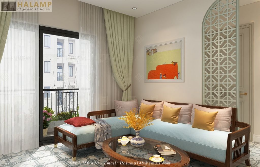 Sofa góc cho phòng khách chung cư nhỏ