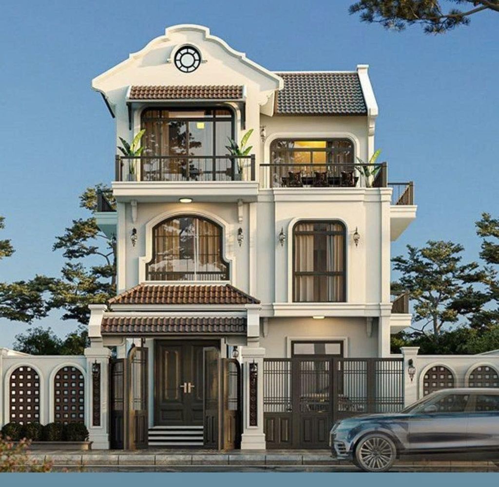 Thiết kế biệt thự vườn Indochine ven đô Hà Nội