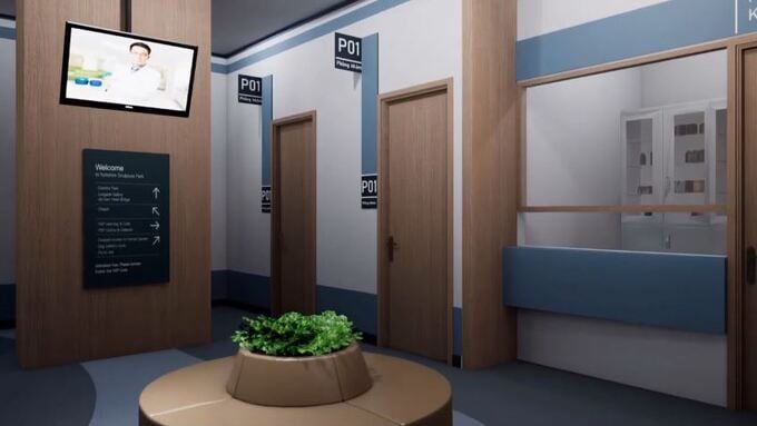 Thiet ke noi that phong kham Dong y – khi khong gian cung gop phan tao niem tin