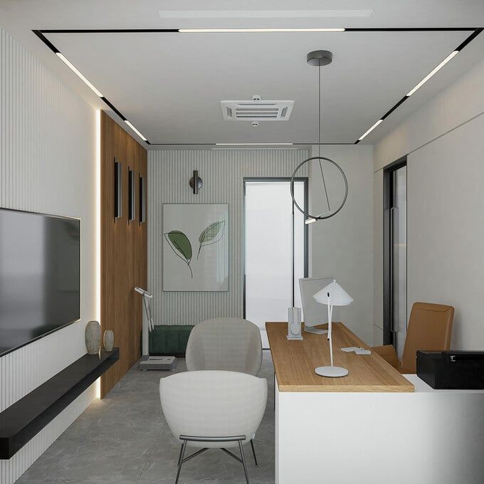 Thiet ke noi that phong kham Dong y – khi khong gian cung gop phan tao niem tin