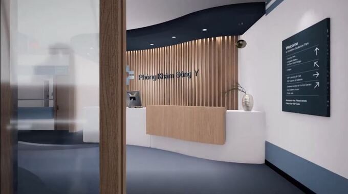 Thiet ke noi that phong kham Dong y – khi khong gian cung gop phan tao niem tin