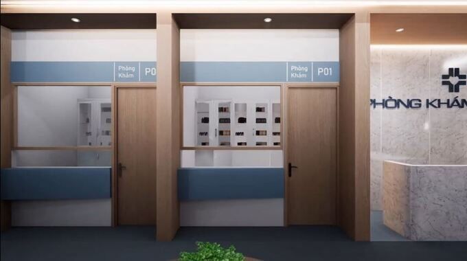 Thiet ke noi that phong kham Dong y – khi khong gian cung gop phan tao niem tin