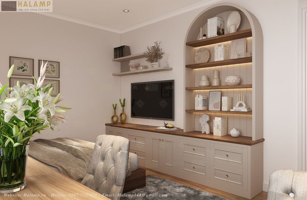 Hình ảnh 3d thiết kế phòng ngủ lớn con trai