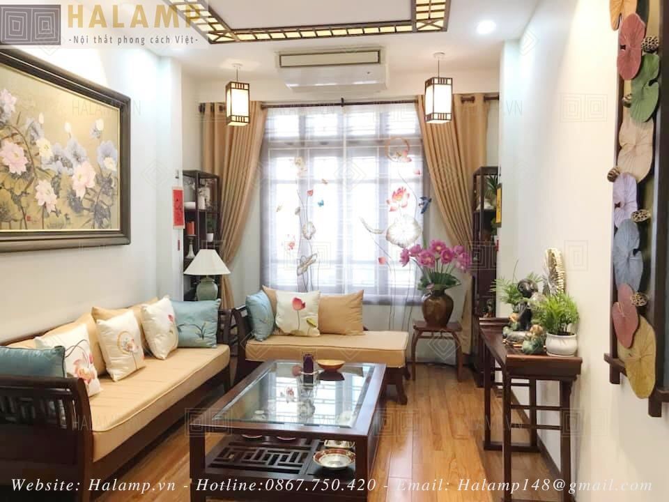 Bộ sofa grandbois trong không gian phòng khách