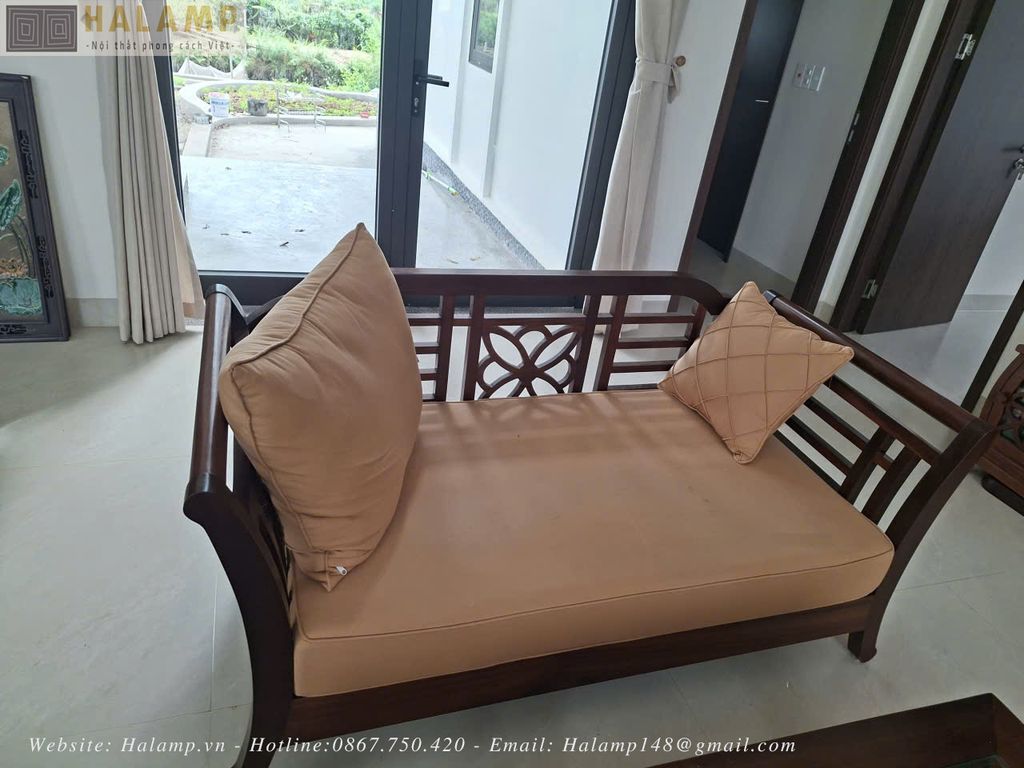 Bộ sofa gỗ gụ grandbois