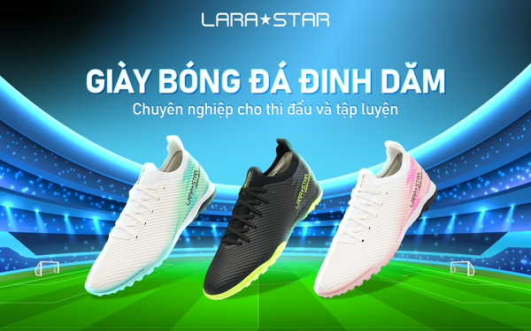 LARA STAR LS0058 – CHINH PHỤC SÂN CỎ CÙNG ĐẾ ĐINH DĂM SIÊU BÁM