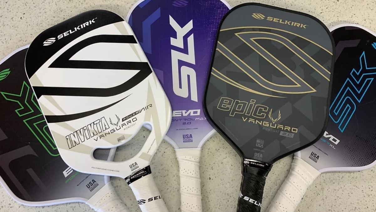 Hình dạng vợt pickleball Selkirk: Chọn dáng nào để nâng trình độ?