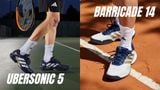 So sánh Adidas Barricade 14 vs Ubersonic 5 chân thực và cụ thể