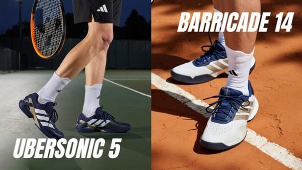 So sánh Adidas Barricade 14 vs Ubersonic 5 chân thực và cụ thể