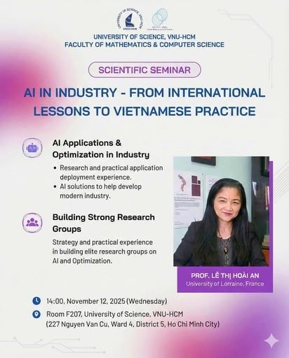 CONCLUDING THE SCIENTIFIC SEMINAR “AI IN INDUSTRY – FROM INTERNATIONAL LESSONS TO VIETNAMESE PRACTICE”
