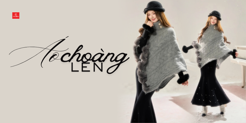 Update Tủ Đồ Mùa Đông 2026 Với Các Mẫu Áo Choàng Len Sành Điệu Nhất