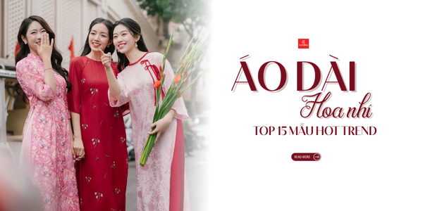 Lưu ngay 99+ mẫu áo dài hoa nhí đẹp mê giúp nàng thêm xinh