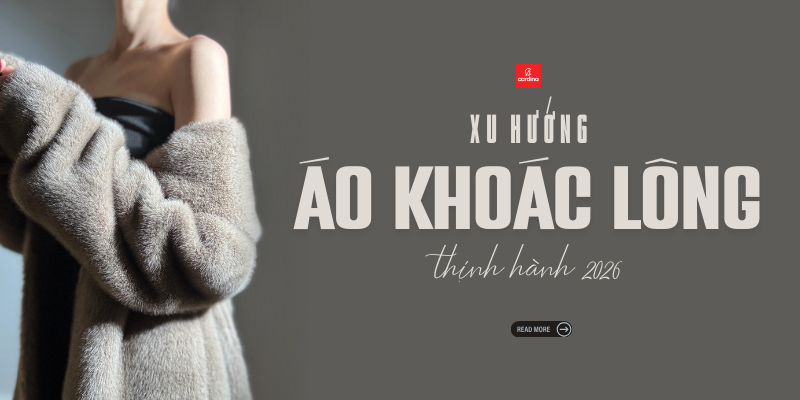 Xu hướng áo khoác lông thịnh hành mùa Thu Đông 2026