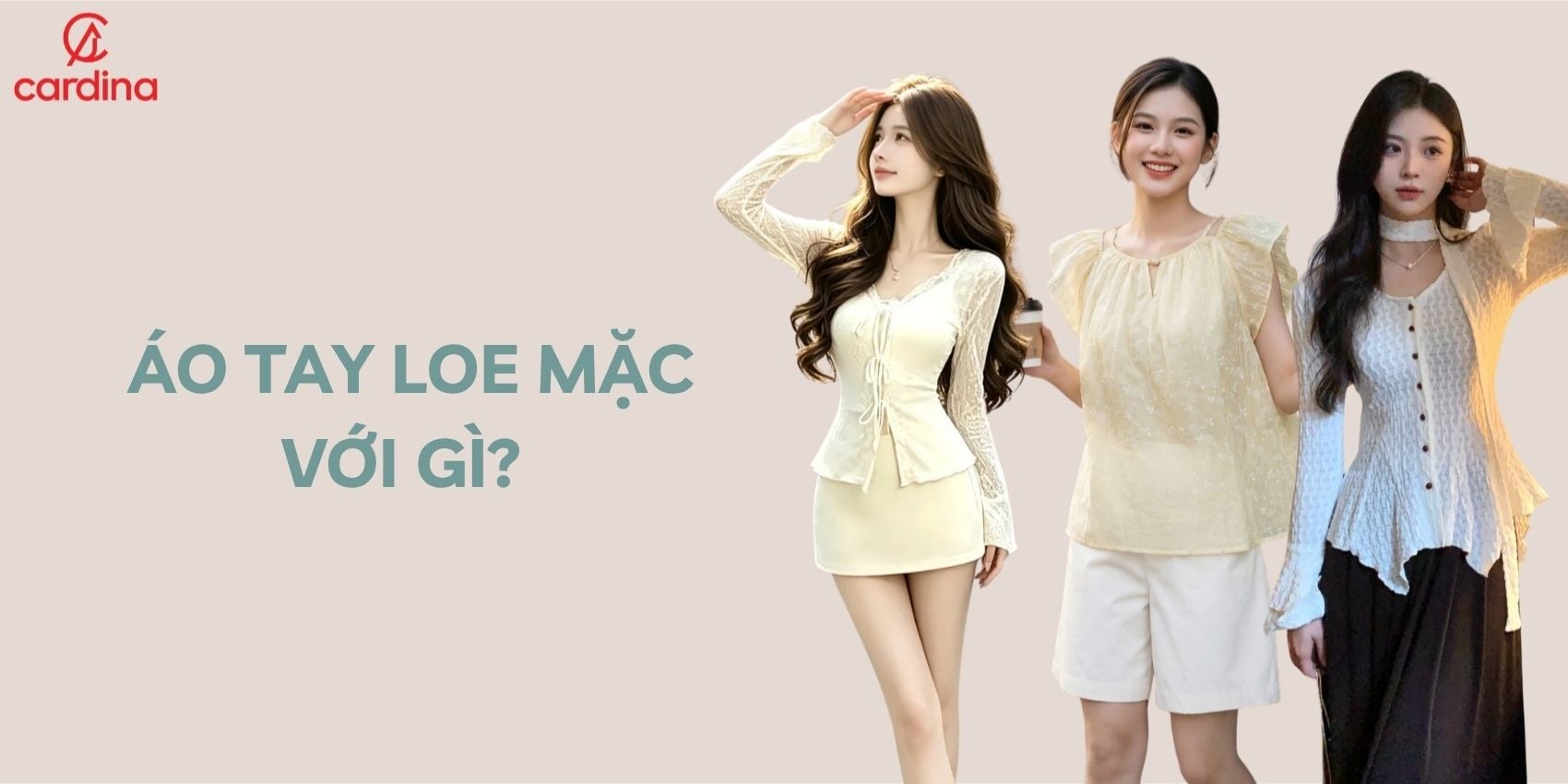 Áo tay loe mặc với gì? 20 cách phối đồ cùng áo tay loe đơn giản nhất