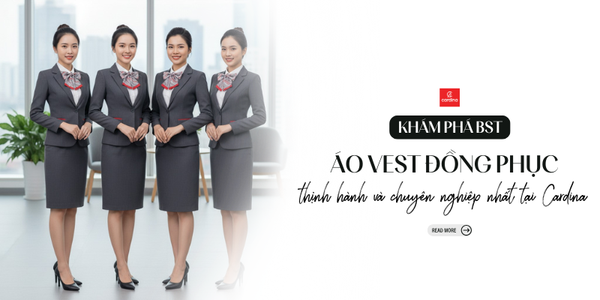 Mẫu áo vest đồng phục đẹp, đặt may đồng phục vest giá tốt tại Cardina