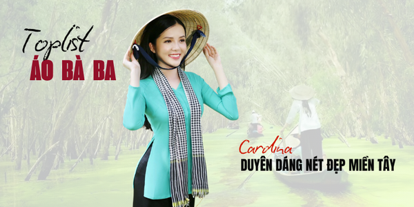 Áo bà ba - Một thoáng duyên dáng cô gái miền Tây sông nước