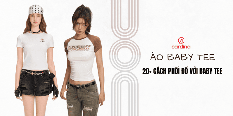 Áo baby tee là gì? 20+ cách phối đồ trendy nhất hiện nay