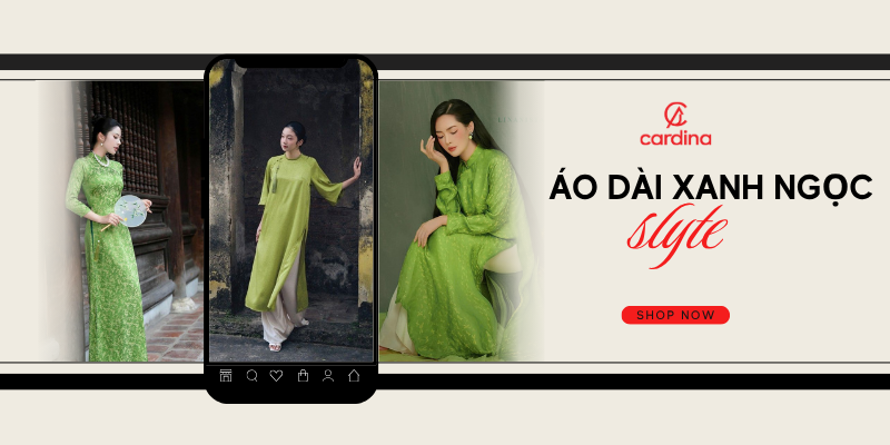 30+ Mẫu áo dài màu xanh ngọc đẹp - Chọn áo dài bê quả