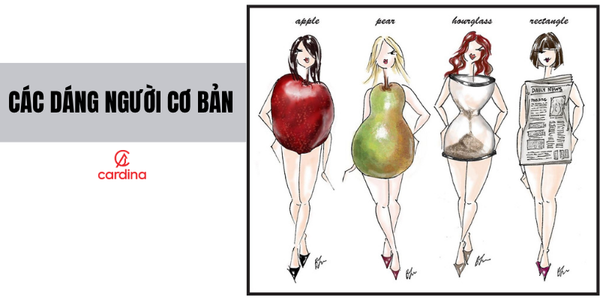 Cách nhận biết các dáng người cơ bản và lựa chọn trang phục phù hợp