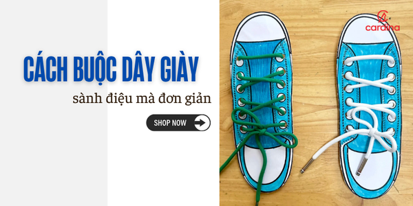 Tổng hợp các cách buộc dây giày thể thao sành điệu mà đơn giản
