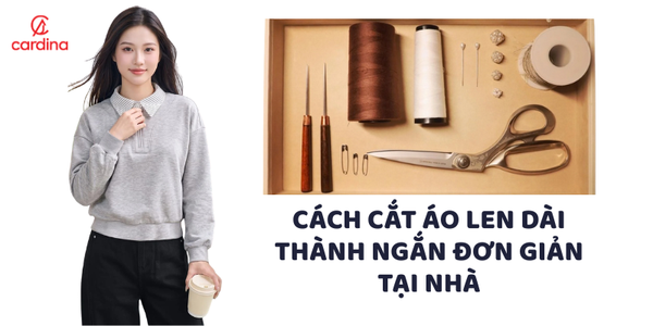 Cách cắt áo len dài thành ngắn đơn giản tại nhà