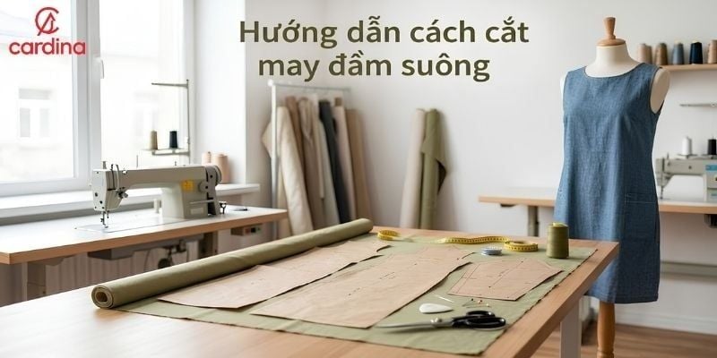 Hướng dẫn cách cắt may đầm suông không cần khéo tay cũng làm được