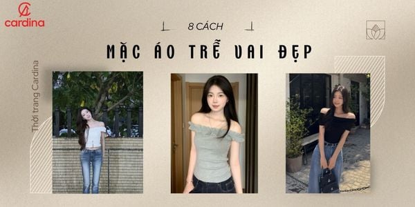Mách nàng 8 cách mặc áo trễ vai đẹp như mơ, không lo bị tuột