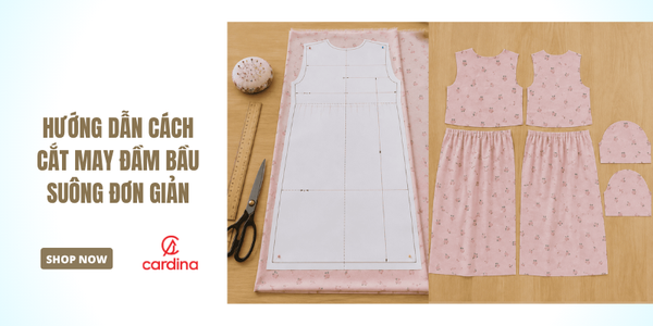 Hướng dẫn cách cắt may đầm bầu suông đơn giản cho nàng