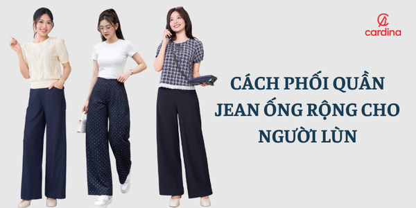 Bật mí 10+ cách phối quần jean ống rộng cho người lùn cực hack dáng