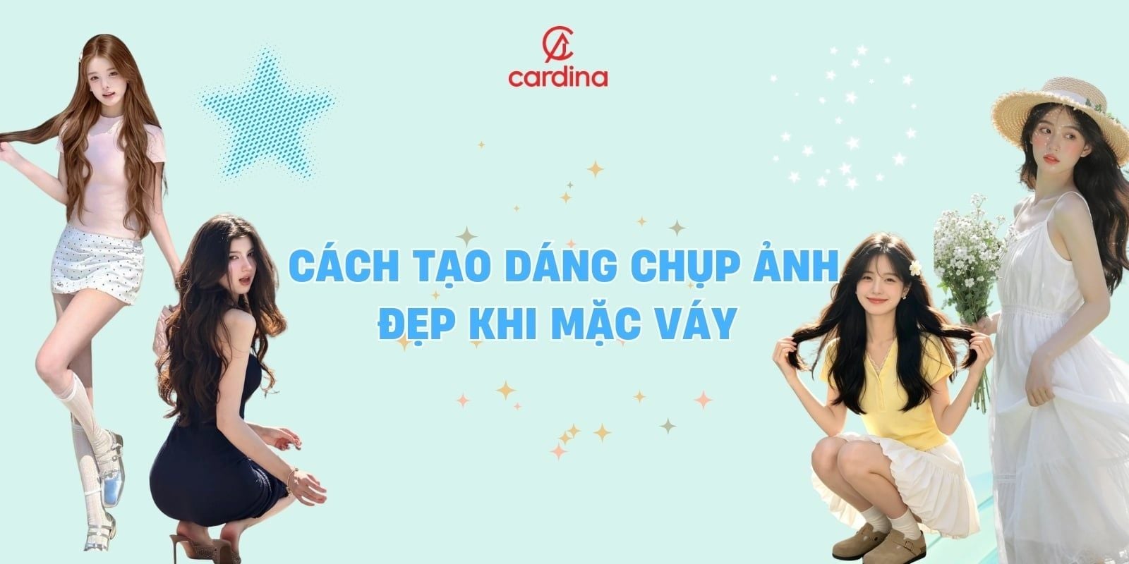Chỉ nàng cách tạo dáng chụp ảnh đẹp khi mặc váy siêu hack dáng