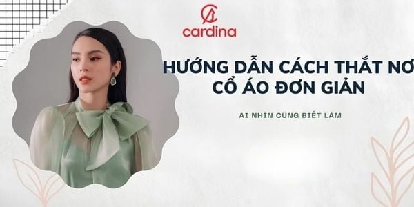 Hướng dẫn chi tiết cách thắt nơ cổ áo đơn giản cho chị em