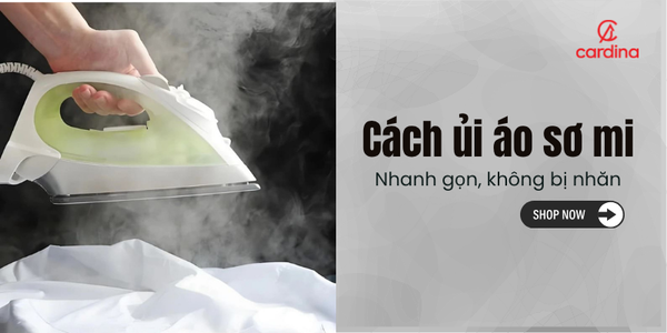 Hướng dẫn cách ủi áo sơ mi đúng cách, không bị nhăn