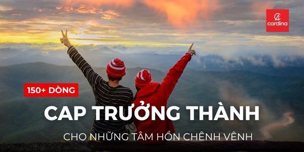 150+ Cap Trưởng Thành Cực Thấm Cho Những Tâm Hồn Chênh Vênh