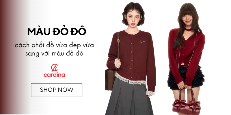 Chỉ nàng 10 cách phối đồ vừa đẹp vừa sang với màu đỏ đô