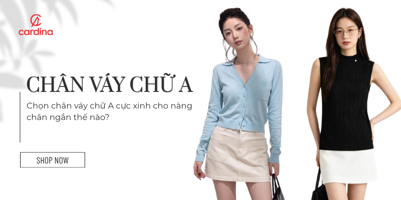 Chọn chân váy chữ A cực xinh cho nàng chân ngắn thế nào?