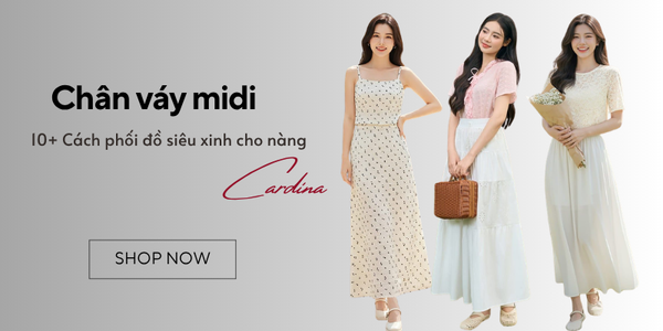 Chân váy midi là gì? 10+ Cách phối đồ siêu xinh cho nàng