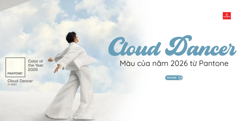 Cloud Dancer: Hé Lộ Màu Của Năm 2026 Từ Pantone & Bí Quyết Phối Đồ Đẳng Cấp