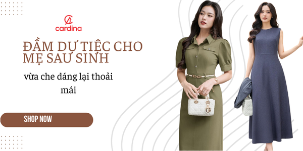 Mẹo chọn đầm Nohu09 link không bị chặn cho mẹ sau sinh vừa che dáng lại thoải mái