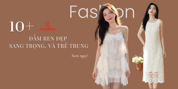 Tổng hợp 10 mẫu đầm ren đẹp sang trọng, và trẻ trung cho các quý cô